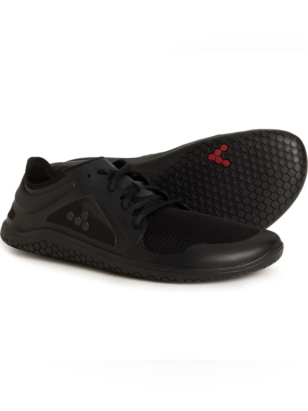 Vivobarefoot Primus Lite III Black Minimalist Barefoot Walking Running Shoes EUC